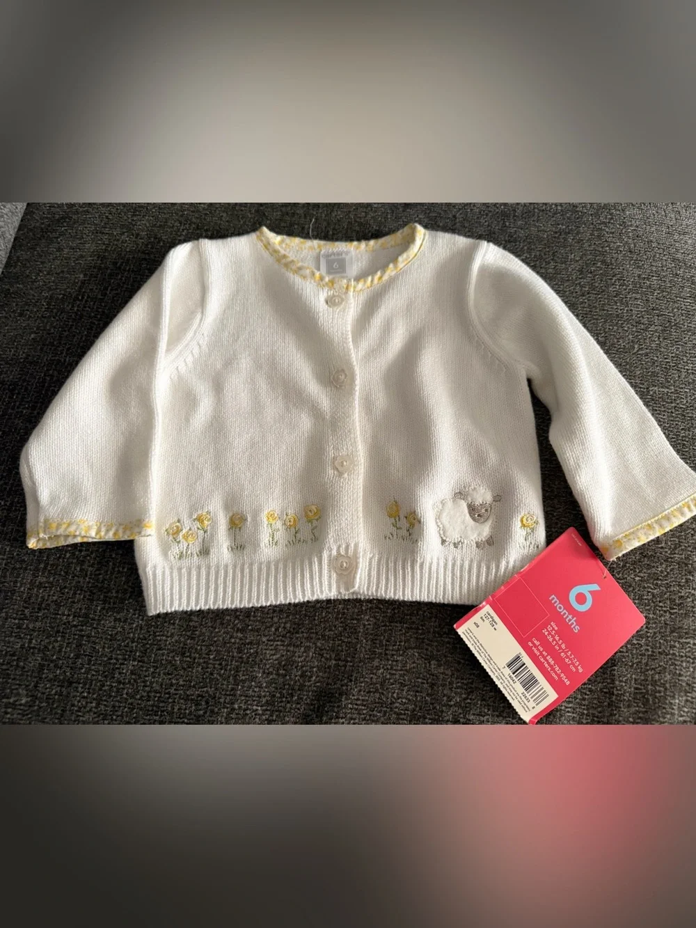 2005 Carter’s Baby Cardigan